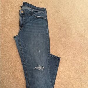 WHBM skimmer jeans